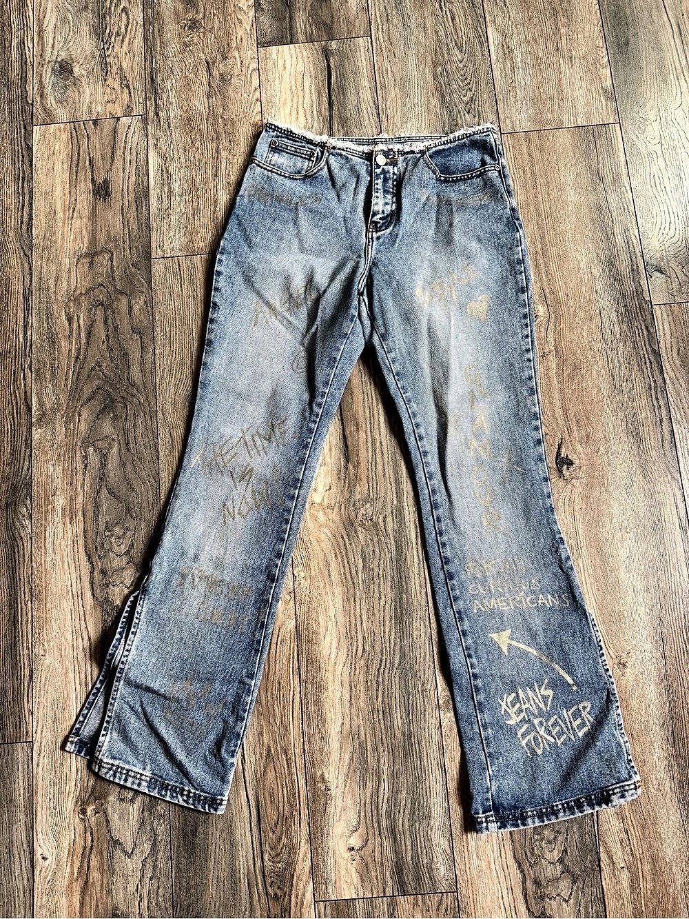Y2K low rise flare jeans size 5/6